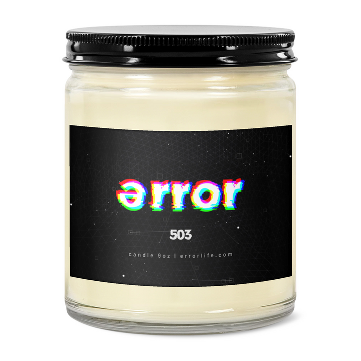 9oz error 503 candles