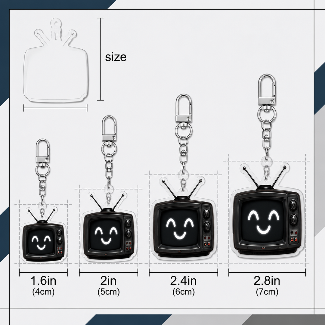 error Mascot Keychain