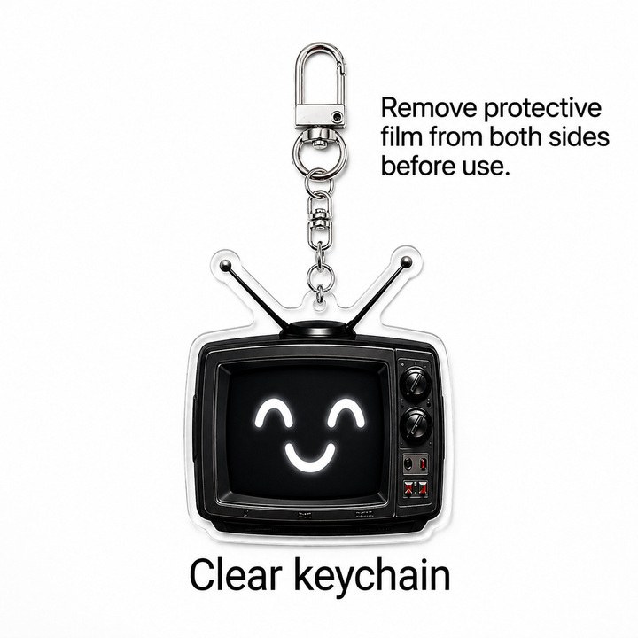 error Mascot Keychain
