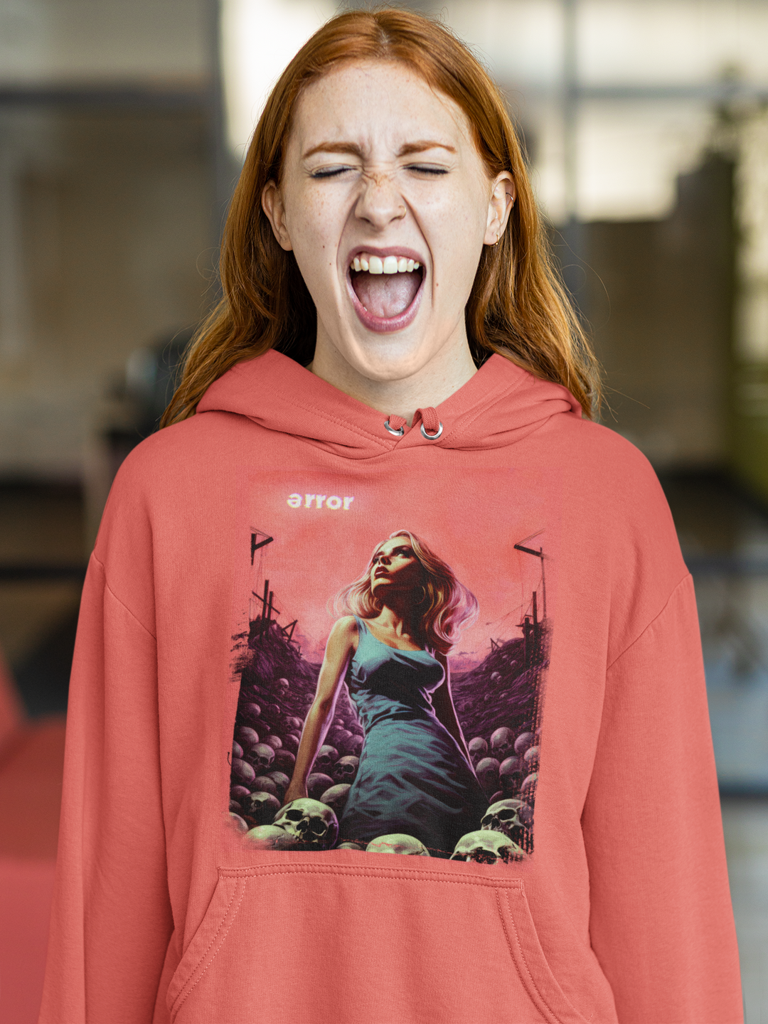 horror heroines hoodies