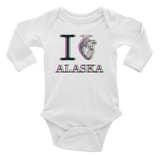 infant iHeart Onesie light