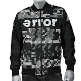 v.1 error 8-bit bomber jacket