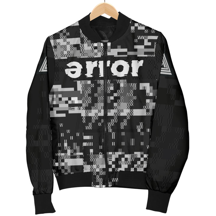 v.1 error 8-bit bomber jacket