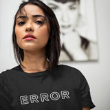 error unisex lit neon